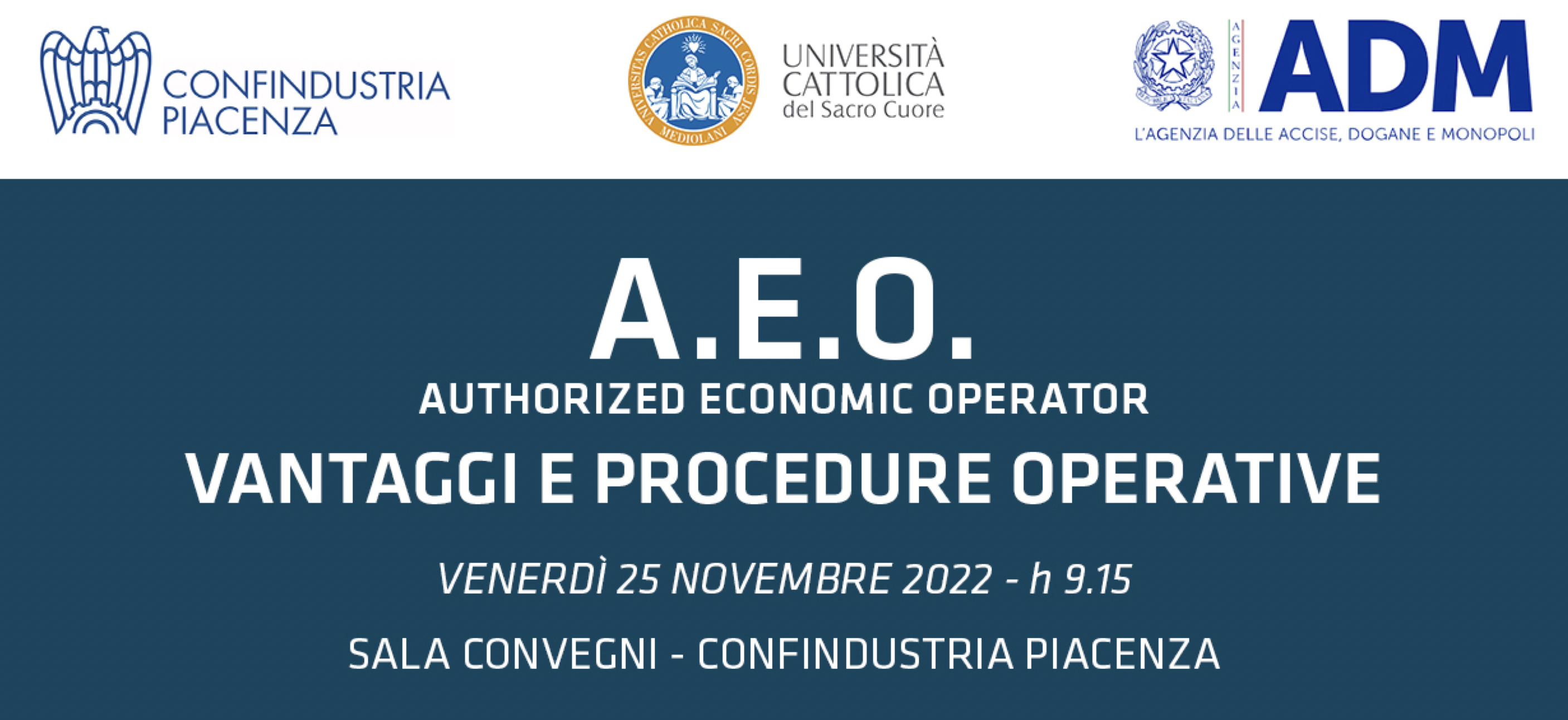 AEO: vantaggi e procedure operative